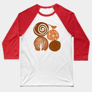 Nature Abstract Baseball T-Shirt